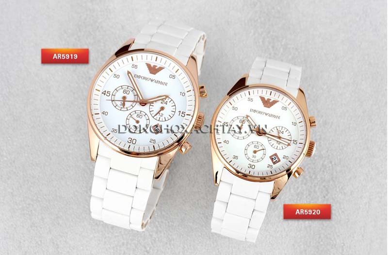Đồng hồ đôi Armani AR5920 AR5919