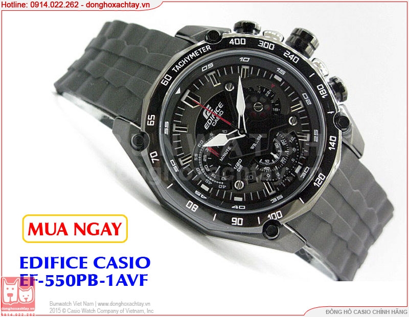 donghoxachtay.vn|đồng hồ casio nam ef-550pb-1av