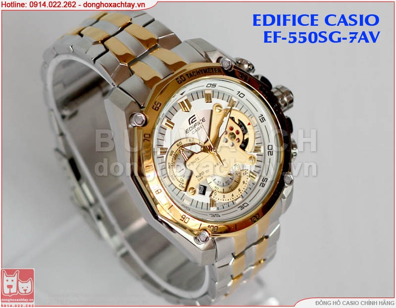 donghoxachtay.vn|đồng hồ casio nam ef-550sg-7av