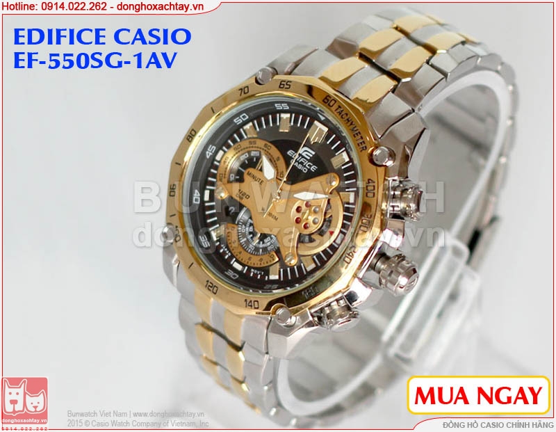 donghoxachtay.vn|đồng hồ casio nam ef-550sg-1av