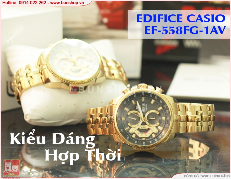 bunshop.vn|casio ef-558fg-1av chính hãng