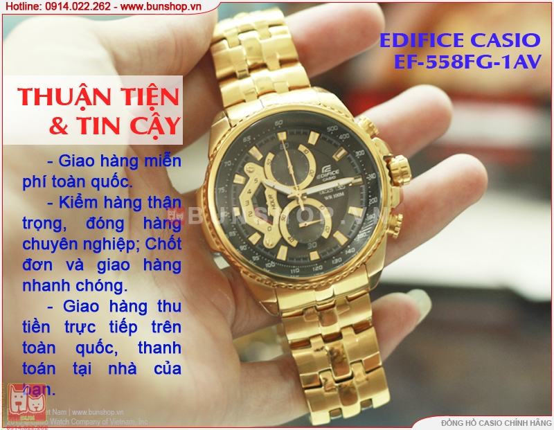 bunshop.vn|đồng hồ casio ef-558fg-1av