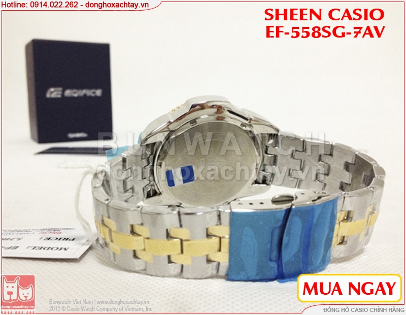 donghoxachtay.vn|đồng hồ casio nam ef-558sg-7av