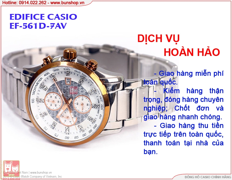 bunshop.vn|casio ef-561d-7av chính hãng