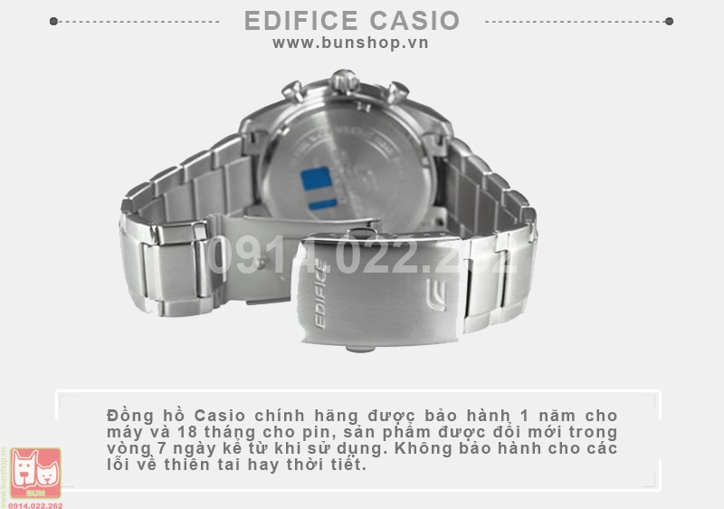 bunshop.vn|đồng hồ nam casio efb-500d-7av