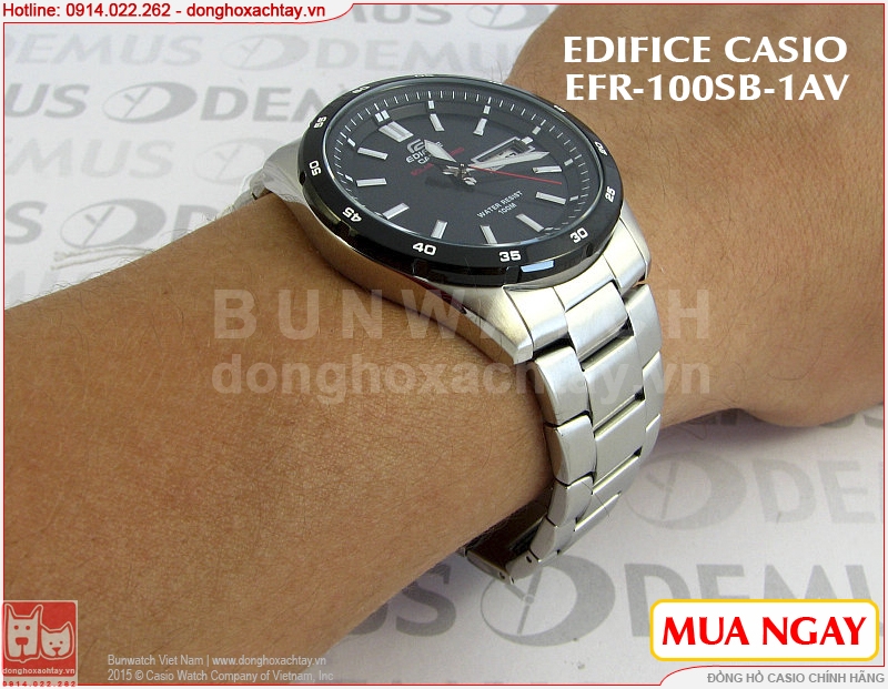donghoxachtay.vn|đồng hồ casio chính hãng efr-100sb-1av