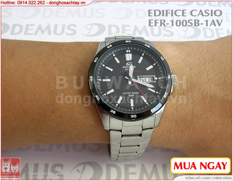 donghoxachtay.vn|đồng hồ casio efr-100sb-1av chính hãng