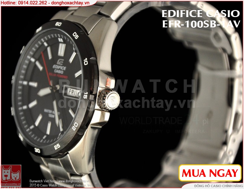 donghoxachtay.vn|đồng hồ casio nam efr-100sb-1av