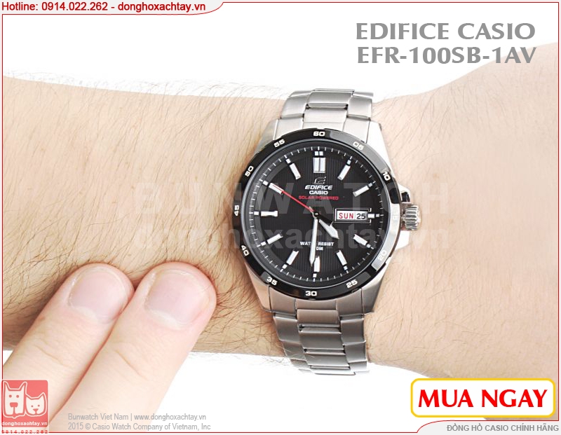 donghoxachtay.vn|đồng hồ nam casio efr-100sb-1av