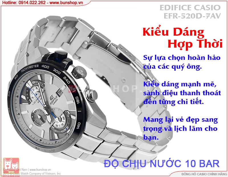 bunshop.vn|casio nam efr-520d-7av