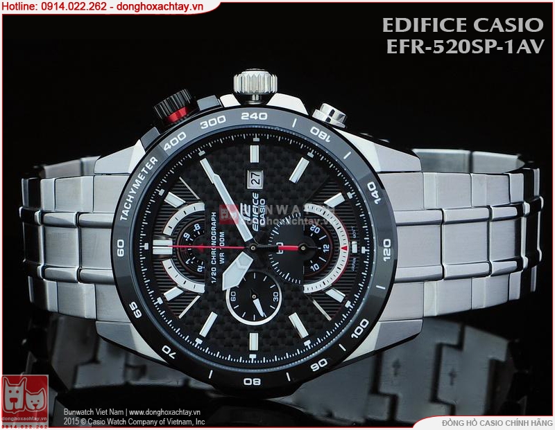 donghoxachtay.vn|casio chính hãng efr-520sp-1av