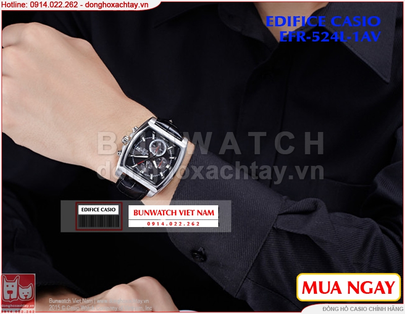 donghoxachtay.vn|đồng hồ casio chính hãng efr-524l-1av