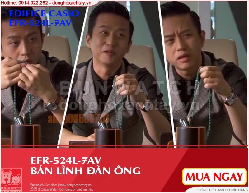 donghoxachtay.vn|đồng hồ casio efr-524l-7av chính hãng
