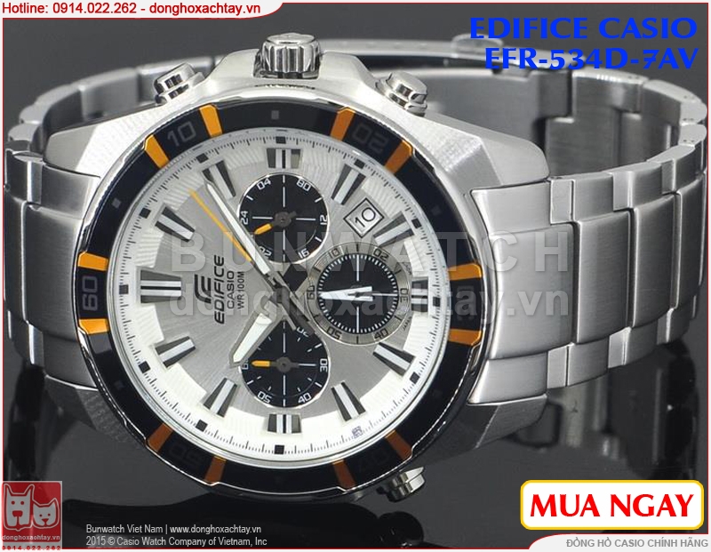 donghoxachtay.vn|đồng hồ casio chính hãng efr-534d-7av 