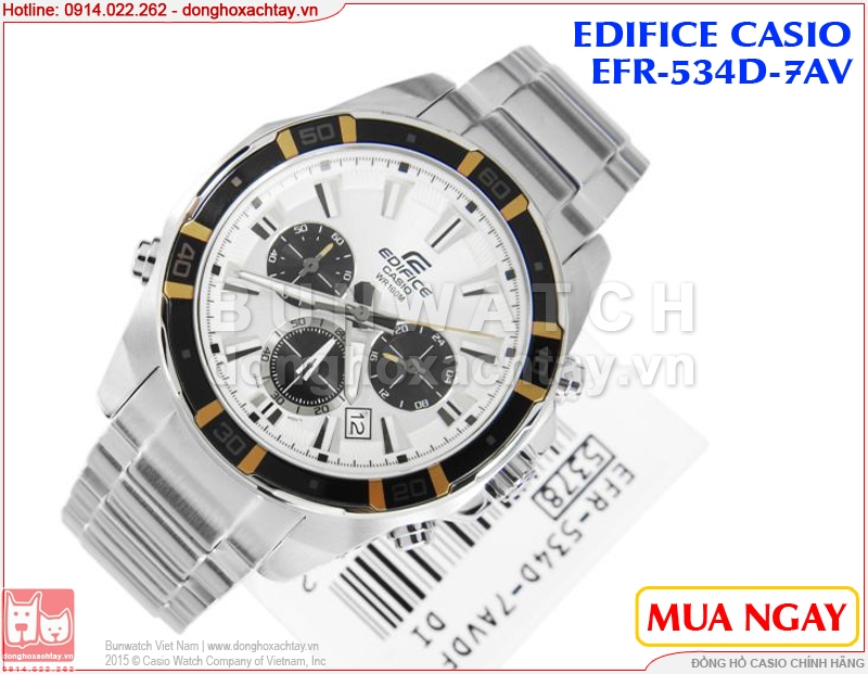 donghoxachtay.vn|đồng hồ nam casio efr-534d-7av 