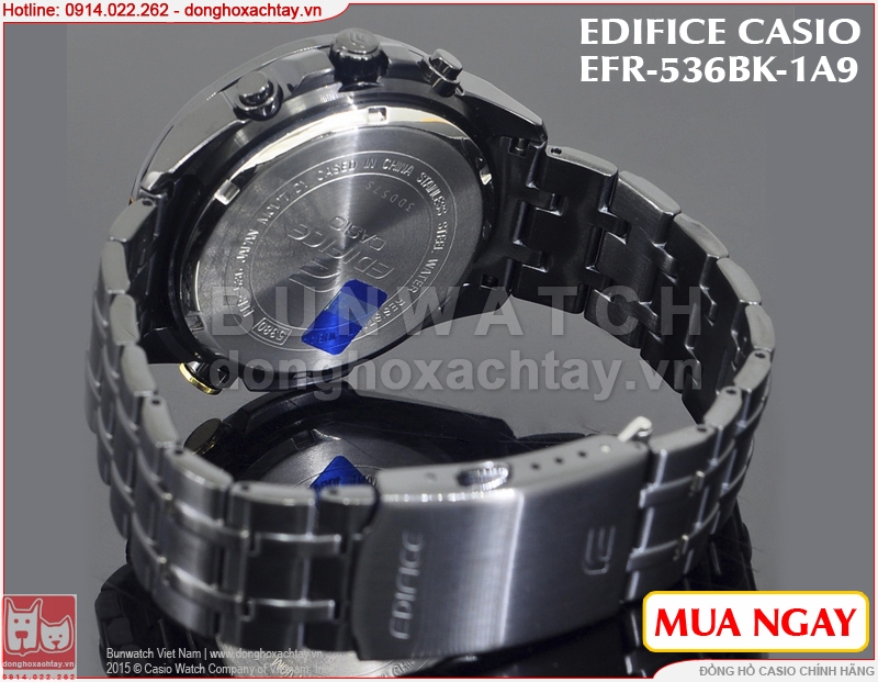 donghoxachtay.vn|đồng hồ chính hãng casio efr-536bk-1a9