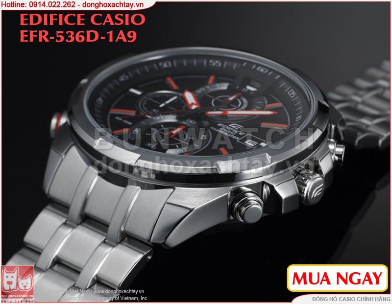 donghoxachtay.vn|đồng hồ nam casio efr-536d-1a9