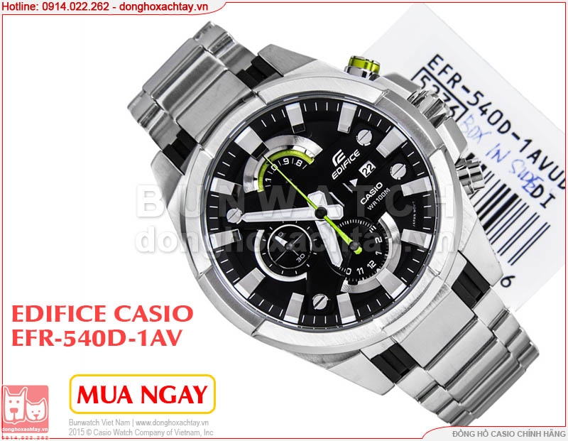 donghoxachtay.vn|đồng hồ casio efr-540d-1av