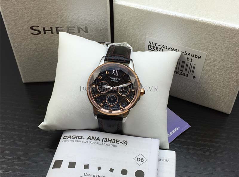 Đồng hồ Casio SHE-3029GL-5A rẻ nhất