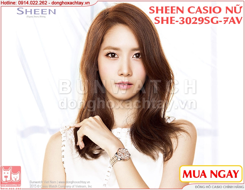 donghoxachtay.vn|đồng hồ casio she-3029sg-7av giá rẻ