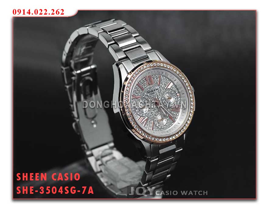 đồng hồ casio she-3504sg-7av cần thơ