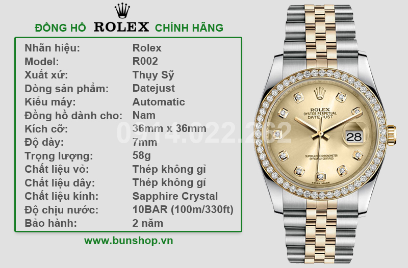rolex chính hãng