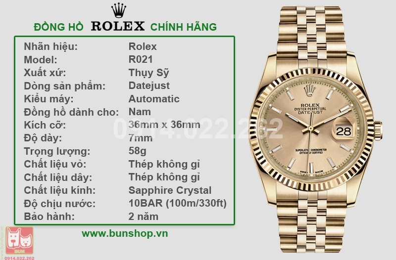 bunshop.vn|rolex chính hãng