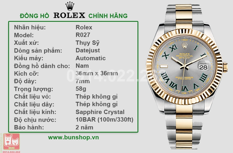 bunshop.vn|rolex chính hãng