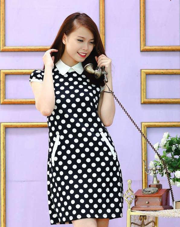 www.bunshop.vn| Váy chấm bi thời trang xuất khẩu